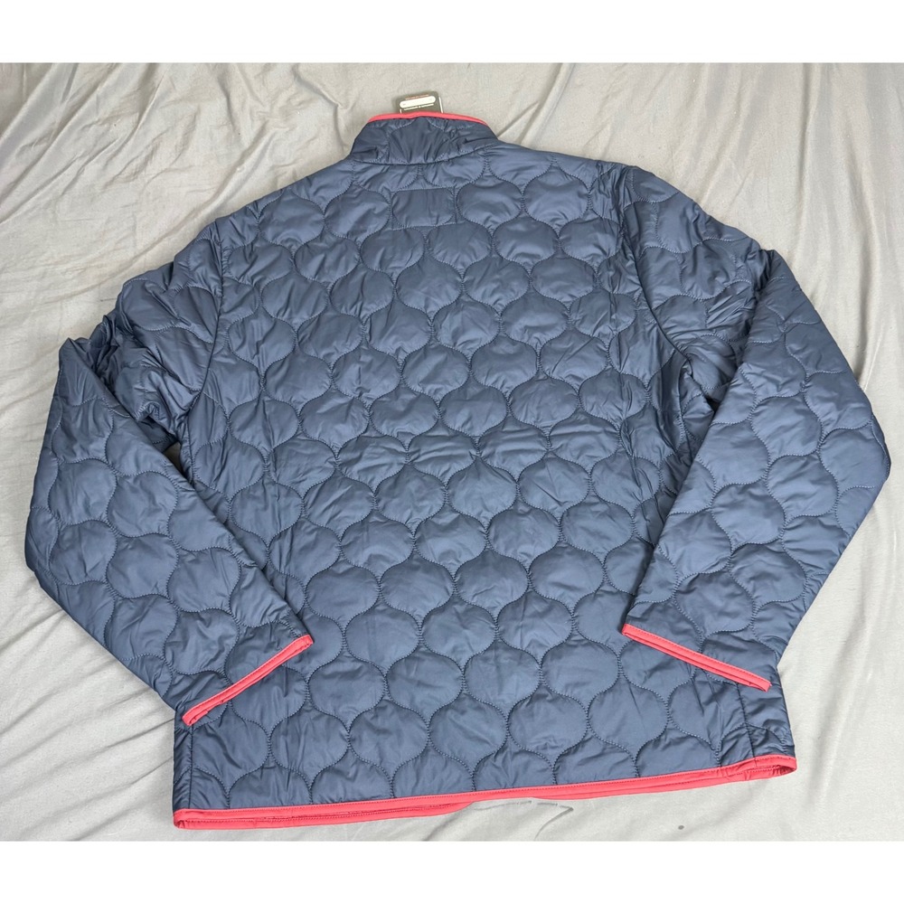 Brooks Brothers Mens Large Quilted Thermore Insulated Jacket Navy Blue Red NWT - Picture 15 of 16